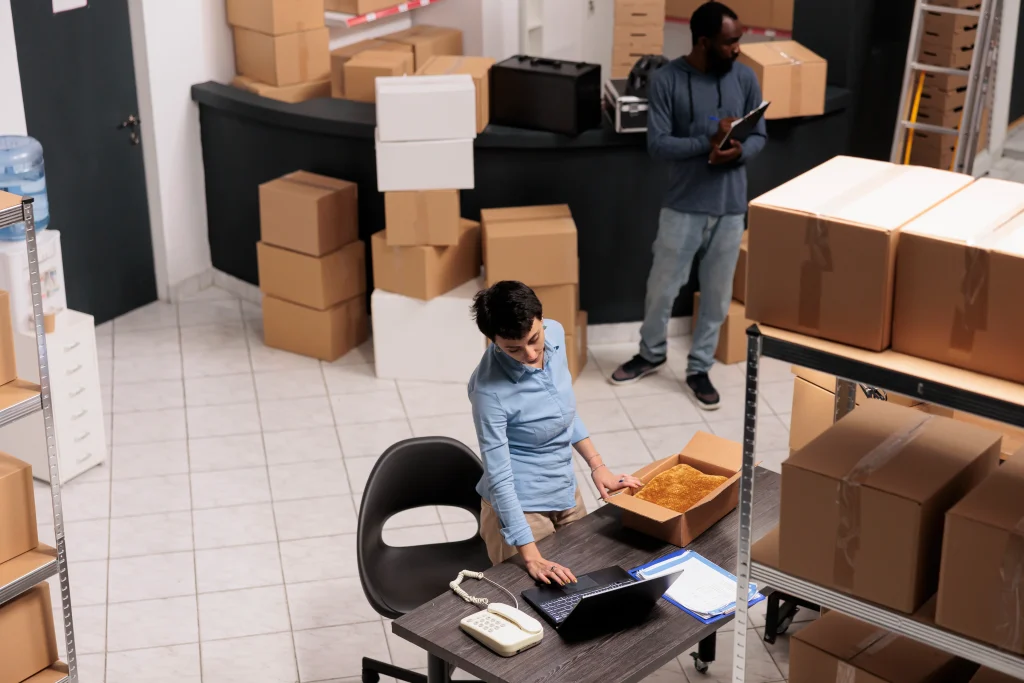 inventory pick and pack stock