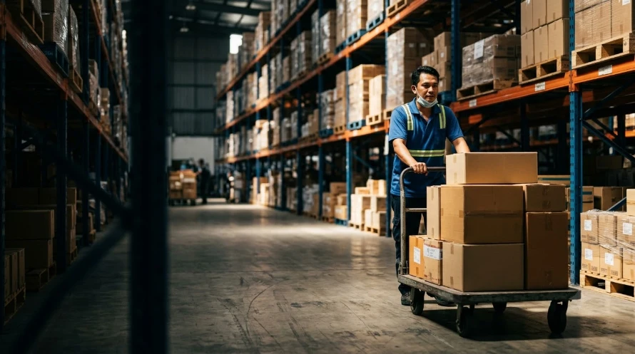 Warehouse distribution operation — lessons from KK Super Mart's warehouse scaling for Malaysian SMEs.